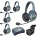 Eartec HUB 5-D - Комплект UltraLITE & HUB 5 абонентов с гарнитурами 5 Double Headsets