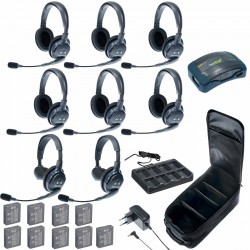 Eartec HUB 8-26 - Комплект на 8 абонентов с гарнитурами 2 Single 6 Double Headsets
